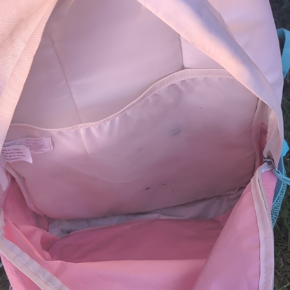 Claire's Pink and Gray Bag with Cute Design - Picture 3 of 3